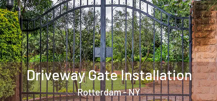  Driveway Gate Installation Rotterdam - NY